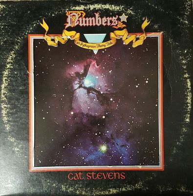 Cat Stevens – Numbers (VG-, 1975, LP, Die-cut Cover, With Book, A&amp;M Records – SP 4555)