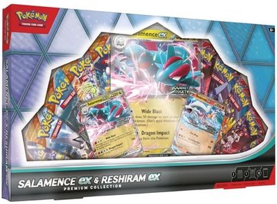 Pokemon TCG Salamence ex &amp; Reshiram ex Premium Collection