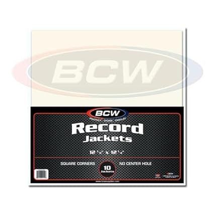 BCW 33rpm Record Jackets (10 pack)
