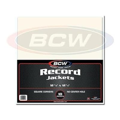 BCW 33rpm Record Jackets (10 pack)