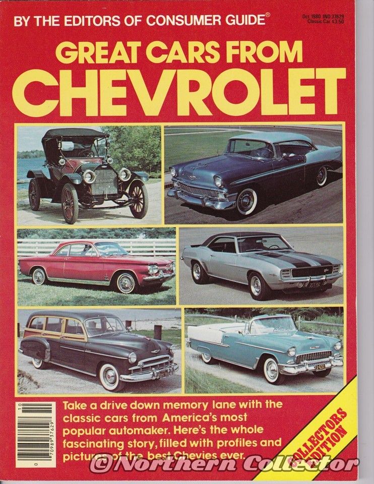 Consumer Guide Great Cars From Chevrolet (Oct 1980)