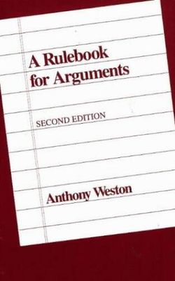 Weston, Anthony (160) A Rulebook for Arguments (TP)