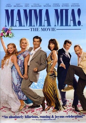 Mamma Mia! The Movie (2008) (DVD) Meryl Streep Pierce Brosnan