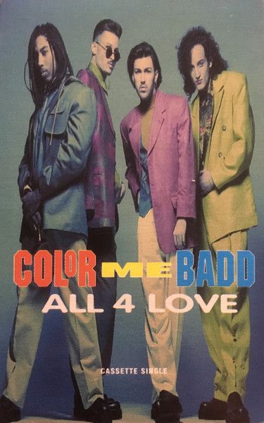 Color Me Badd – All 4 Love (CAS, 1991, Single, 91 92364)