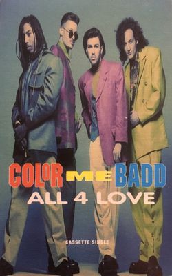 Color Me Badd – All 4 Love (CAS, 1991, Single, 91 92364)
