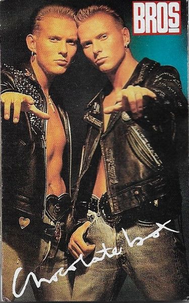 Bros – Chocolate Box (CAS, 1990, Single, Epic – IE4T-3127)