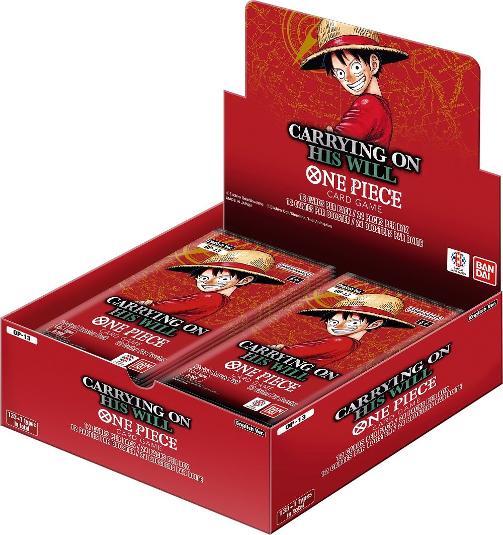 One Piece TCG Carrying On His Will OP-13 Booster Box