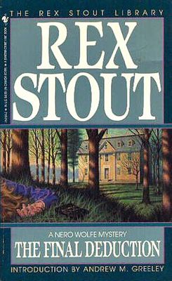 Stout, Rex (MY) Nero Wolfe #35 The Final Deduction (1992, Vintage PB)