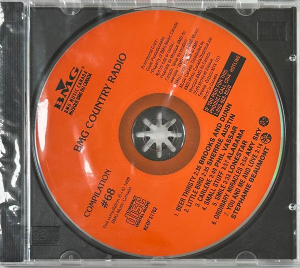 Various – BMG Country Radio Compilation #68 - November 1999 (Promo CD)