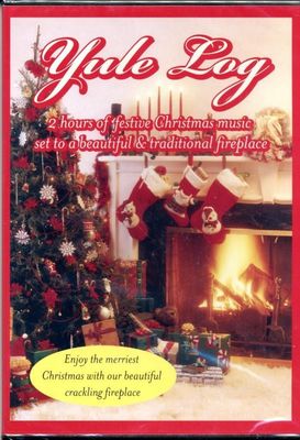 Yule Log (DVD) 2 Hours Of Festive Christmas Music &amp; Traditional Fireplace