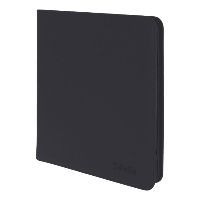 BCW Z-Folio 12 Pocket Binder Black