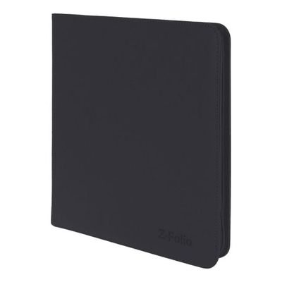 BCW Z-Folio 12 Pocket Binder Black