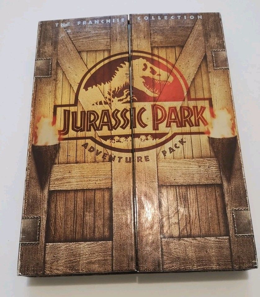 Jurassic Park: The Franchise Collection (Box Set) (3x DVD) Jurassic Park (1993), The Lost World (1997), Jurassic Park III (2001)