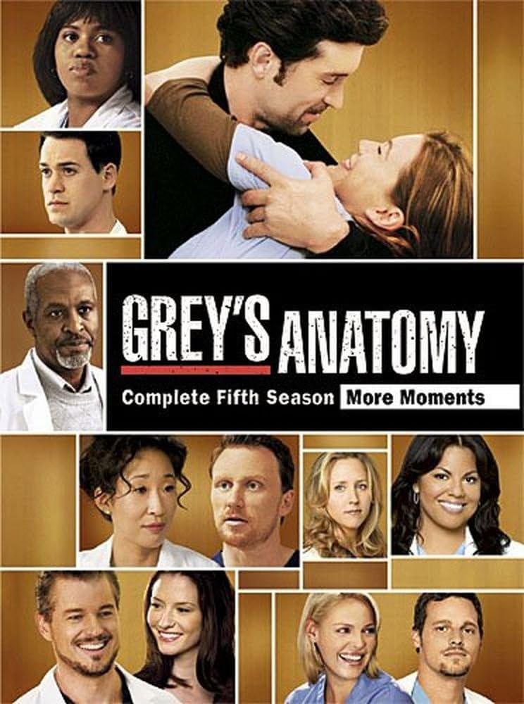 Grey's Anatomy: Season 5 (7x DVD)