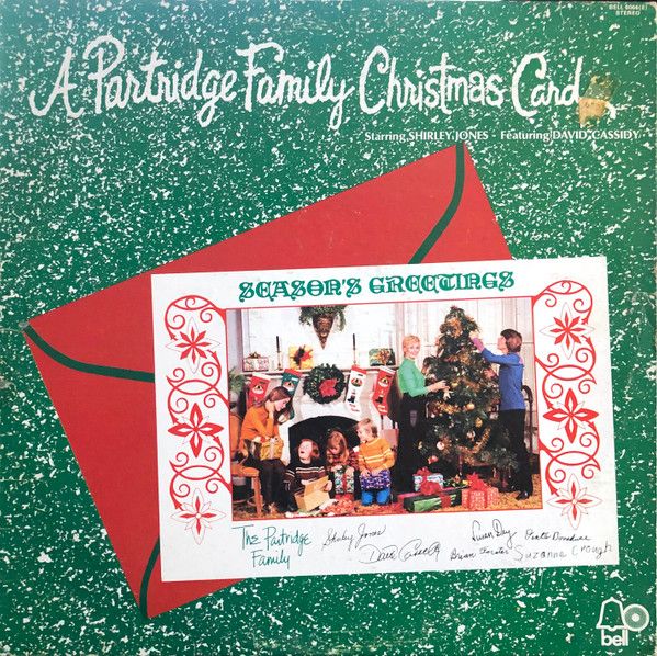 The Partridge Family – A Partridge Family Christmas Card (G, 1971, LP, Bell Records – BELL 6066)