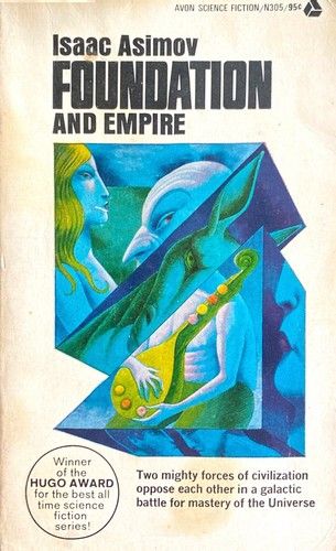 Asimov, Isaac (SF) Foundation #2 Foundation and Empire (1966, 17th Printing, Avon N305, PB)