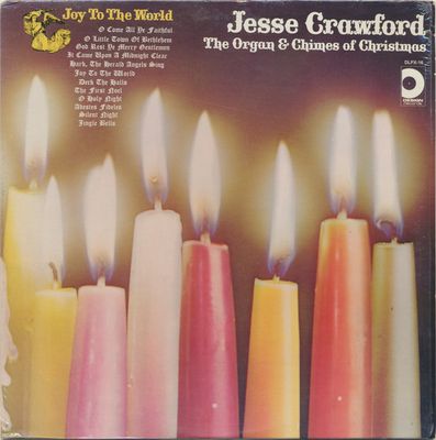 Jesse Crawford – The Organ &amp; Chimes Of Christmas (VG, LP, Design Records – DLPX-16)