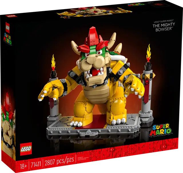 71411 - SUPER MARIO - The Mighty Bowser - 2807pcs