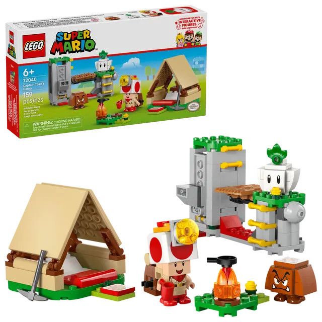 72040 - SUPER MARIO - Captain Toad's Camp - 159pcs