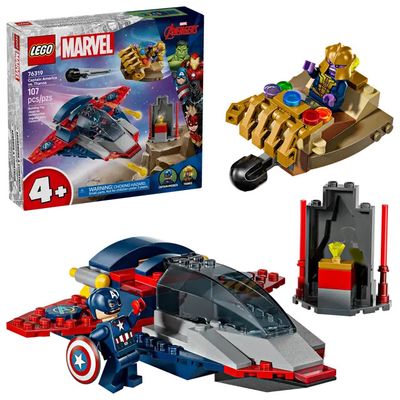 76319 - MARVEL - Captain America vs. Thanos - 107pcs
