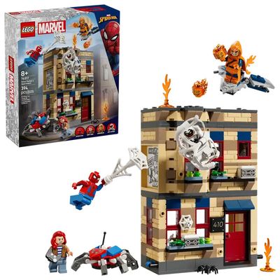 76317 - MARVEL - Peter Parker's Apartment - 394pcs
