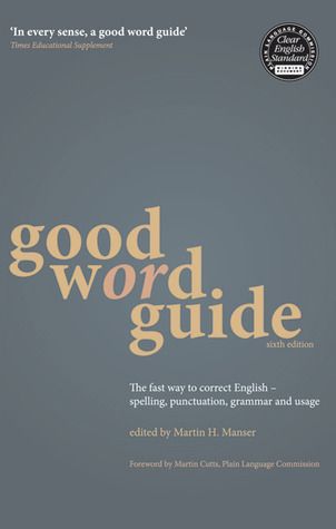 Manser, Martin H. (420) Good Word Guide (PB)