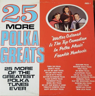Walter Ostanek – 25 More Polka Greats (G, LP, Arc Records – PH25-1)