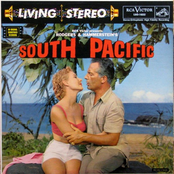 Rodgers &amp; Hammerstein – South Pacific Original Soundtrack (VG+, LP, Stereo, RCA Victor – LSO-1032)