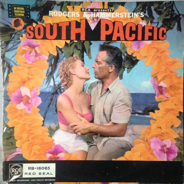Rodgers &amp; Hammerstein – South Pacific Original Soundtrack (G+, 1958, LP, Gatefold With Attached 8-page Booklet, RCA Red Seal – RB-16065, UK)