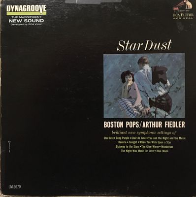 Arthur Fiedler / Boston Pops – Star Dust (VG, 1963, LP, Mono, RCA Victor Red Seal – LM-2670)