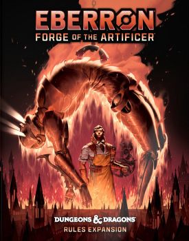 Dungeons &amp; Dragons: Eberron Forge of the Artificer Rules Expansion Alt Cover