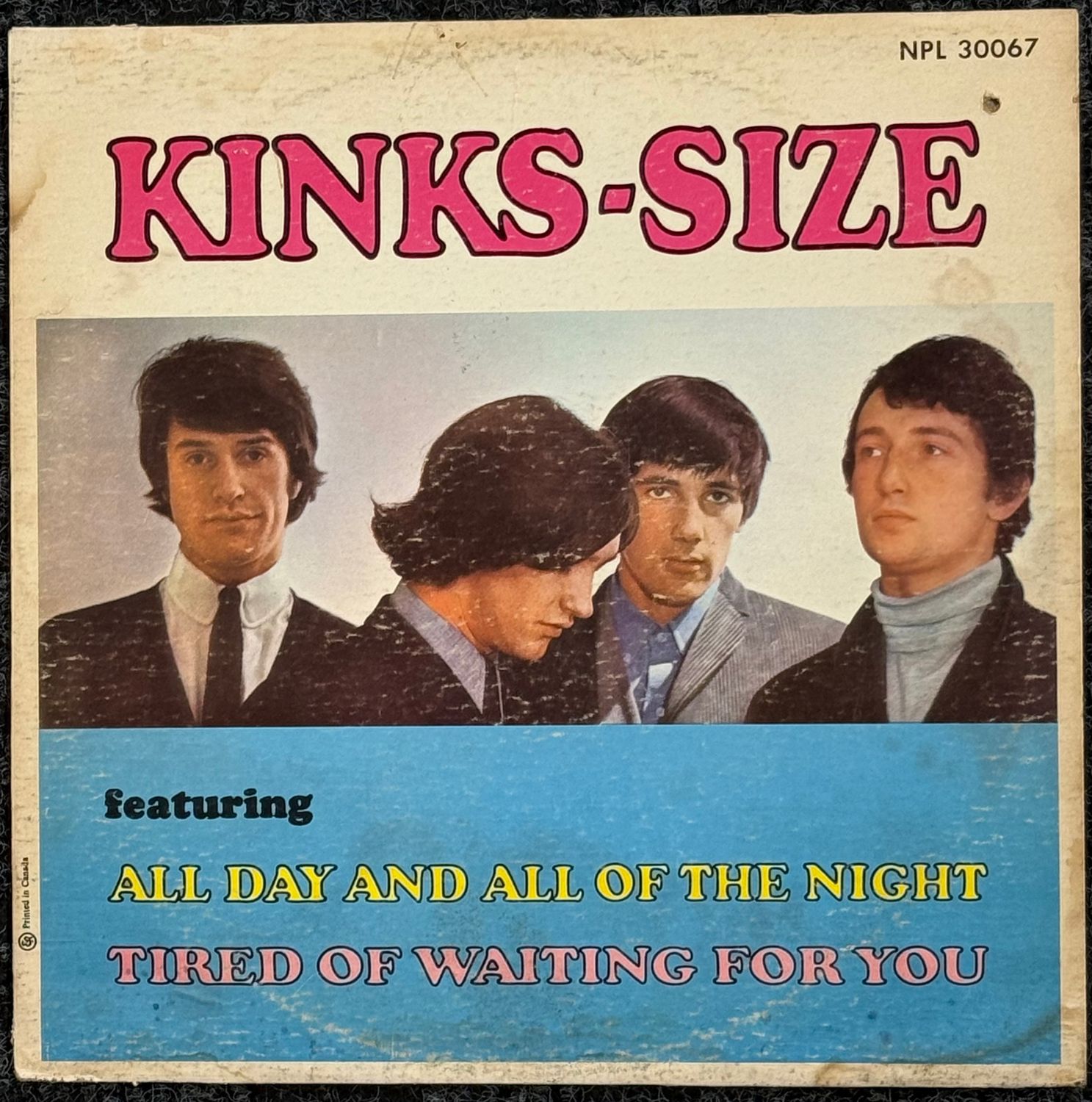 The Kinks – Kinks-Size (G+, 1965, LP, Pye Records – NPL 30067)