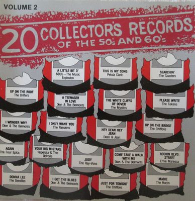 Various – 20 Collector's Records Of The 50's &amp; 60's Volume 2 (CD)