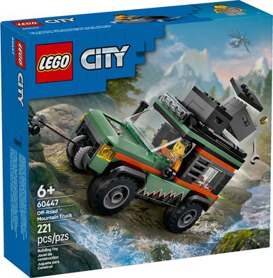 60447 - CITY - Off-Road 4x4 Mountain Truck - 221pcs