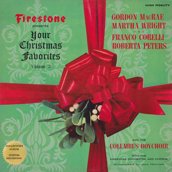 Firestone Presents Your Christmas Favorites Volume 3 (VG, 1964, LP, Mono, FTP – MLP 7008)