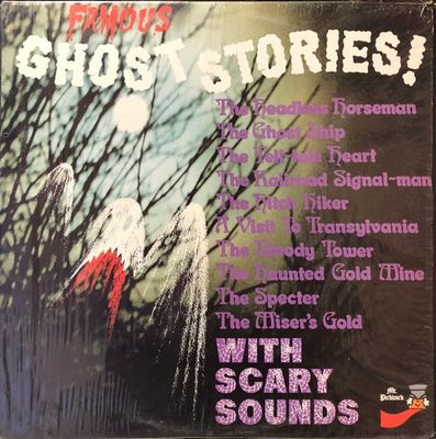Wade Denning – Famous Ghost Stories With Scary Sounds (VG, 1975, LP, Mr. Pickwick – SPC-5146)