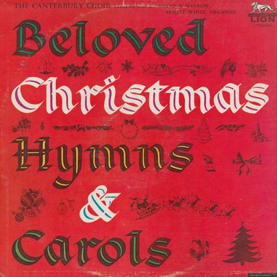 Canterbury Choir – Beloved Christmas Hymns &amp; Carols (G+, LP, Lion Records – L70082)