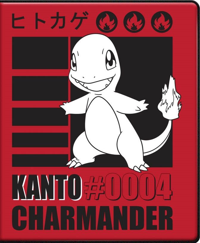 Ultra Pro Pokemon TCG 4-Pocket Pro Binder Charmander 2025