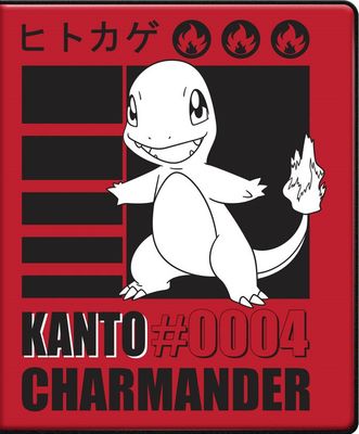 Ultra Pro Pokemon TCG 4-Pocket Pro Binder Charmander 2025