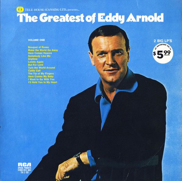 Eddy Arnold – The Greatest Of Eddy Arnold (VG, 1973, 2LP, RCA – DPL2-0051 / TH-2-101 )
