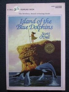 O'Dell, Scott (MG) Island of the Blue Dolphins (Yearling, 1987, 77th printing)