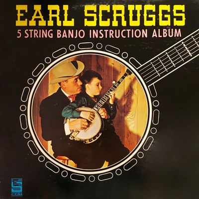 Earl Scruggs – 5-String Banjo Instruction Album (VG, 1968, LP, Earl Scruggs &amp; Sons, Inc. – BIA-1)