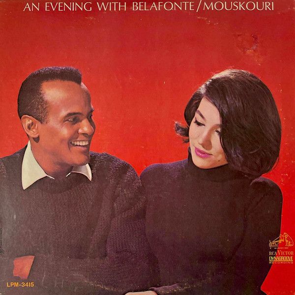 Harry Belafonte, Nana Mouskouri – An Evening With Belafonte / Mouskouri (VG, 1965, LP, RCA Victor – LPM-3415)