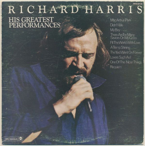 Richard Harris – His Greatest Performances (VG, 1973, LP, ABC Records – 9023-50139)