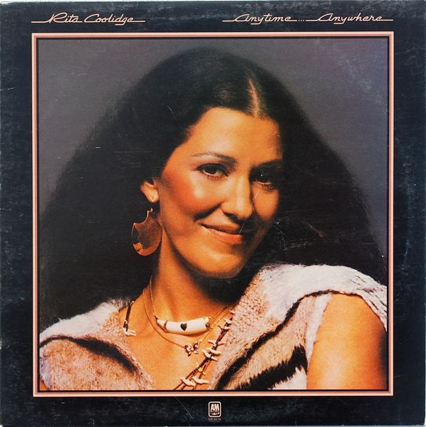 Rita Coolidge – Anytime...Anywhere (G+, 1977, LP, A&amp;M Records – SP-4616)