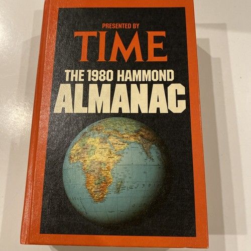 Time (030) The 1980 Hammond Almanac (Presented By Time) (HC)