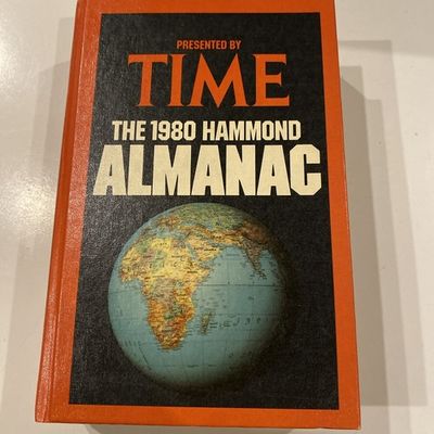 Time (030) The 1980 Hammond Almanac (Presented By Time) (HC)