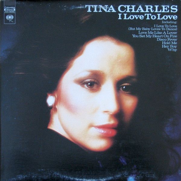 Tina Charles – I Love To Love (VG, 1976, LP, Columbia – KES 90350)
