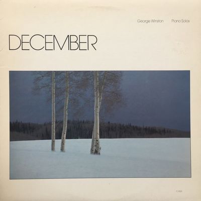 George Winston – December (VG, 1982, LP, Windham Hill Records – WH 91025)