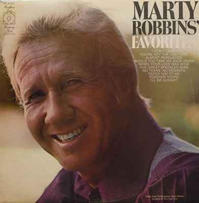 Marty Robbins – Marty Robbins' Favorites (VG, 1972, LP, Harmony – KH 31257)